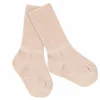 Calcetines Suela Antideslizante Lana Merino Rose Dust