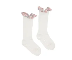 Calcetines Suela Antideslizante Bambú Liberty Off White