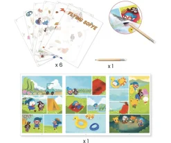 Calcomanía Comic Flying Sofye