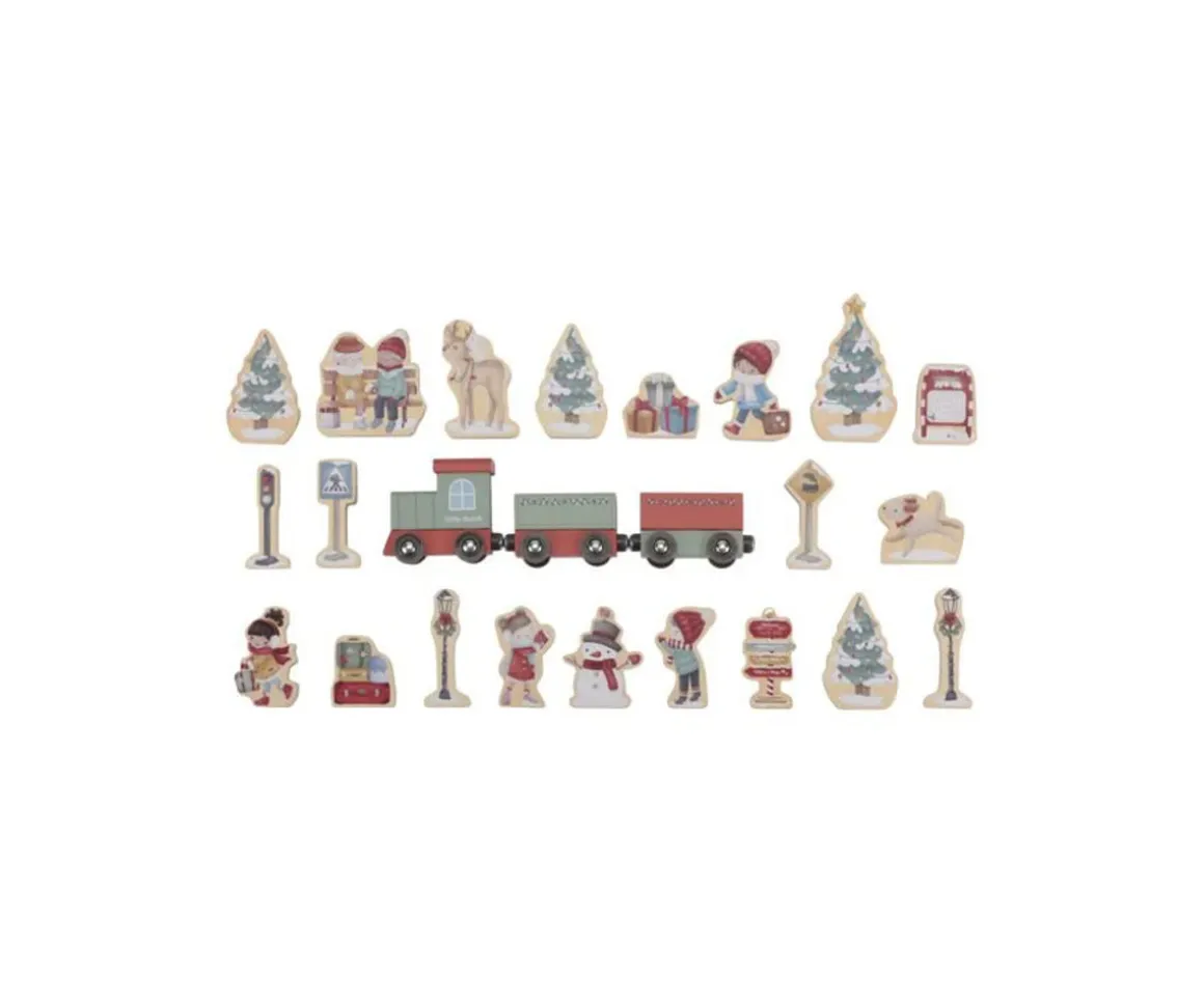 Calendario de Adviento Tren de Navidad Little Dutch