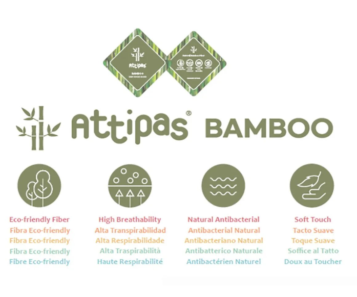 Calzado Attipas Bambú Summer Bear Blue