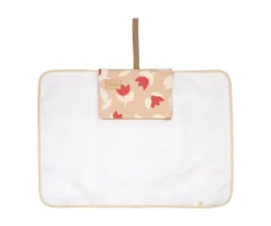 Cambiador de Viaje Impermeable Hyde Park Red Tulips