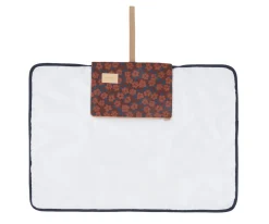 Cambiador de Viaje Impermeable Hyde Park Maroon Poppies