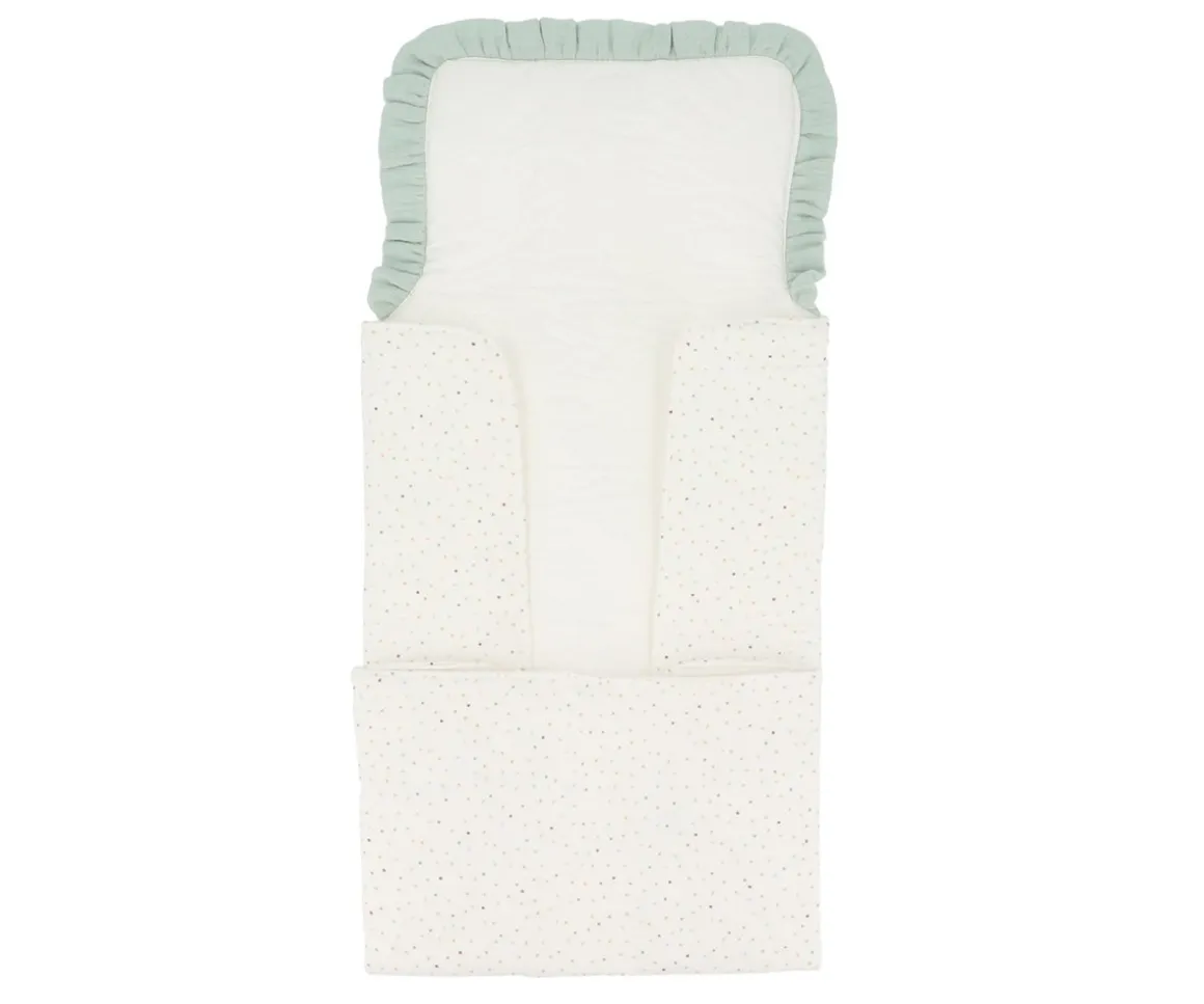 Cambiador Plegable Rainbow Dots Verde