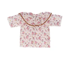 Camisa Cutie con Volante Floral Fledi para Muñeco