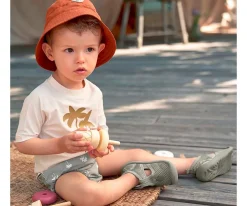 Camiseta Protección Solar Manga Corta Palms Olive