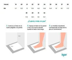 Cangrejeras Infantil Igor Nico Marfil Verde