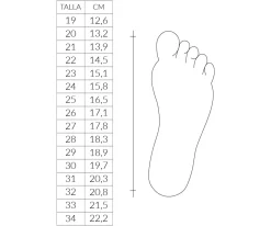 Cangrejeras Infantil Igor Velcro Clásica Tutete Sandía
