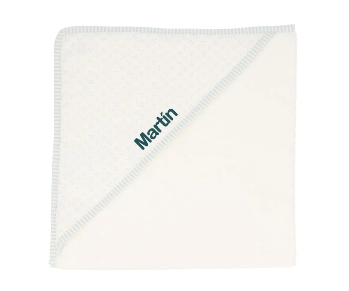 Capa de Baño Dorset Verde Personalizable