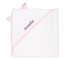 Capa de Baño Orejitas Classic Star Rosa Personalizable