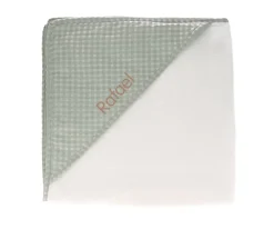 Capa de Baño Vichy Verde Personalizable