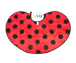 Capa Disfraz Lady Bug para Colorear 4-7 Años