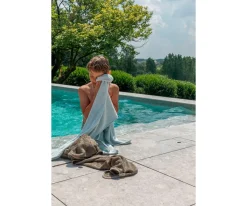 Capa Toalla de Baño Grande Riviera Blue Personalizable