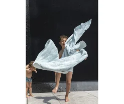 Capa Toalla de Baño Grande Riviera Blue Personalizable