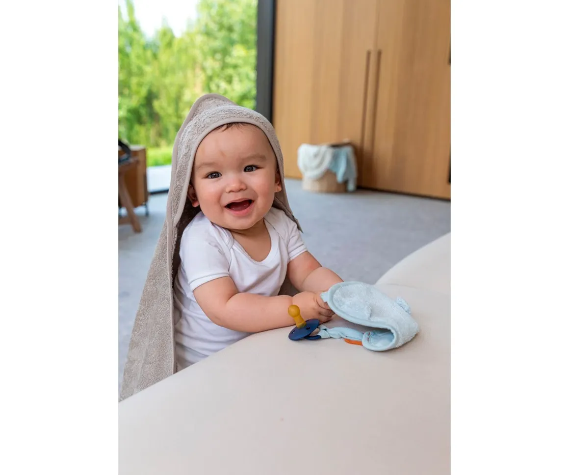 Capa Toalla de Baño Grande Feather Grey Personalizable