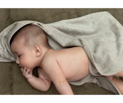 Capa Toalla de Baño Grande Feather Grey Personalizable