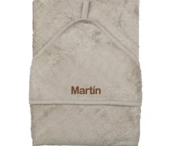 Capa Toalla de Baño Grande Feather Grey Personalizable