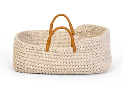 Capazo Moisés Pequeño Croché para Muñecas