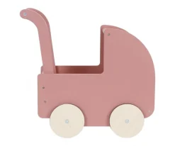 Carrito de Madera con Muñeca Blandita