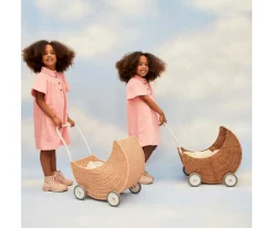 Carrito de Muñecas Moon Strolley Seashell Pink
