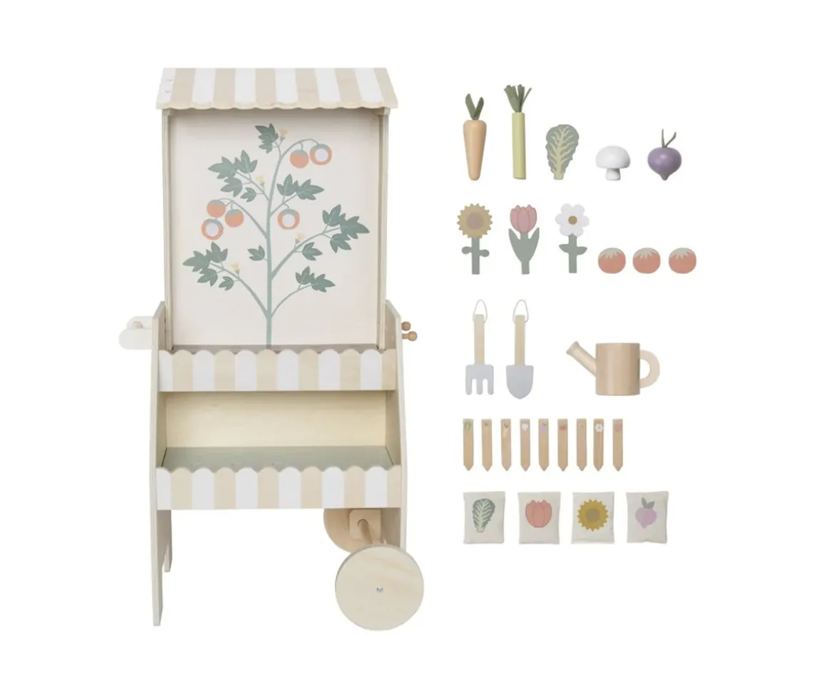 Carro de Jardinería Madera