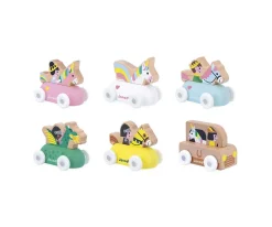 Carruaje de Madera Dragón Reino Encantado Cross Roads Verde