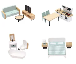 Casa de Muñecas Spring Cottage Amueblada