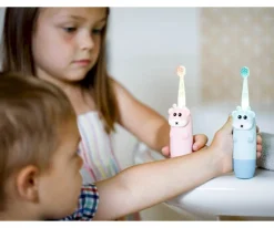 Cepillo de Dientes Sónico GIOgiraffe Rosa