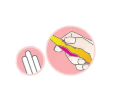 Cepillo Dental Suave Infantil Rosa Personalizado