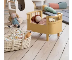 Cesta Capazo para Muñecas Sunset Pink