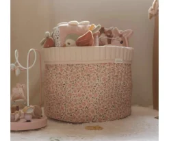 Cesta Organizadora Acolchada Grande Fairy Garden