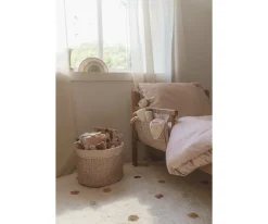 Cesta Organizadora Acolchada Grande Fairy Garden