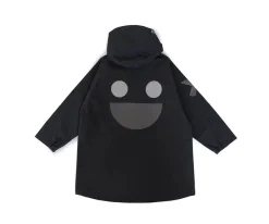 Chaqueta Impermeable Cortavientos Wistiti Negra