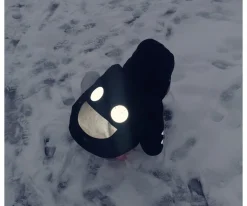 Chaqueta Impermeable Cortavientos Wistiti Negra