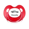Chupete Personalizado Retro Rojo Bólido