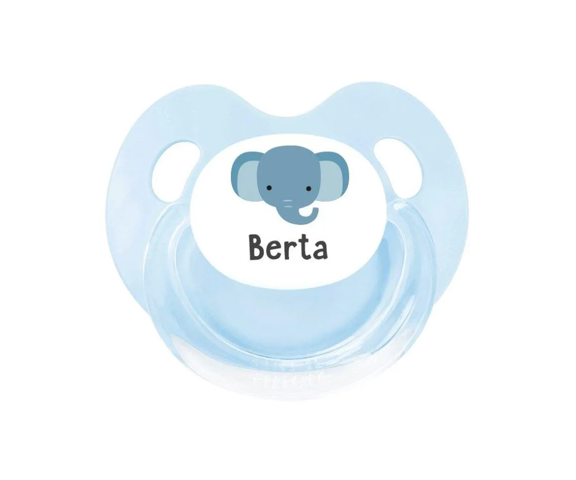 Chupete Personalizado Retro Elefante