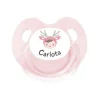Chupete Personalizado Retro Reno Rosa