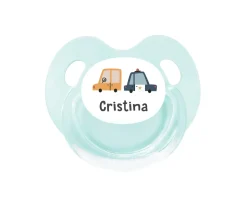 Chupete Personalizado Retro Vintage Cars