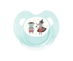 Chupete Retro Aqua Cerdito Halloween