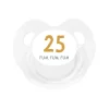 Chupete Retro Blanco 25 fum, fum, fum
