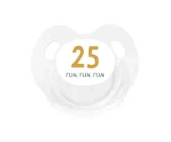 Chupete Retro Blanco 25 fum, fum, fum