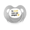 Chupete Retro Gris In LOF Papá