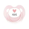 Chupete Retro Rosa Corazón Mamá