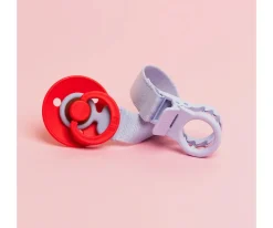 Chupetero BIBS Loop Cip Dusty Blue