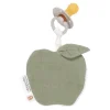 Chupetero Muselina Manzana Pure olive
