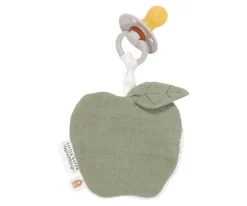 Chupetero Muselina Manzana Pure olive