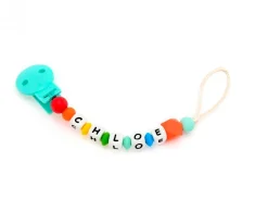 Chupetero Silicona Personalizado Multicolor