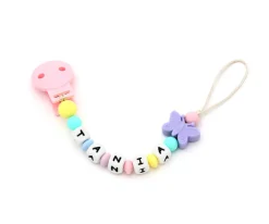 Chupetero Silicona Personalizado Butterfly