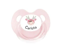 Chupetes Personalizados Retro Duende Reno Niña