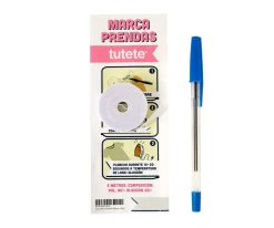 Cinta Marca Prendas Blanca + Boli